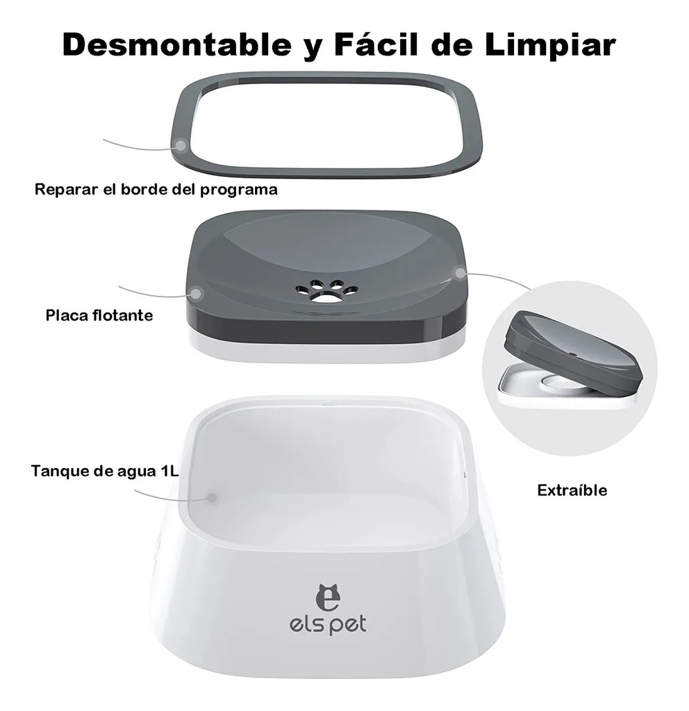 Bowl antisplash para tus mascotas