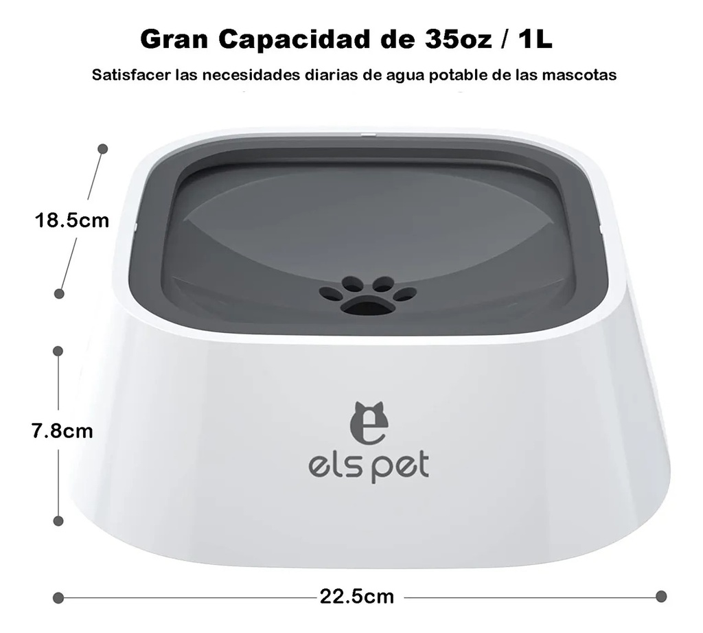 Bowl antisplash para tus mascotas