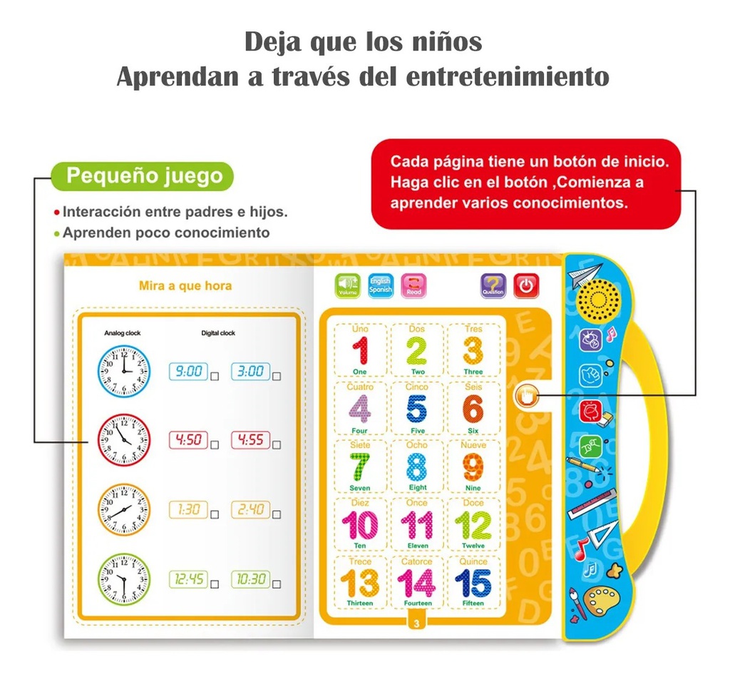 Libro de Aprendizaje Inicial Con Sonidos