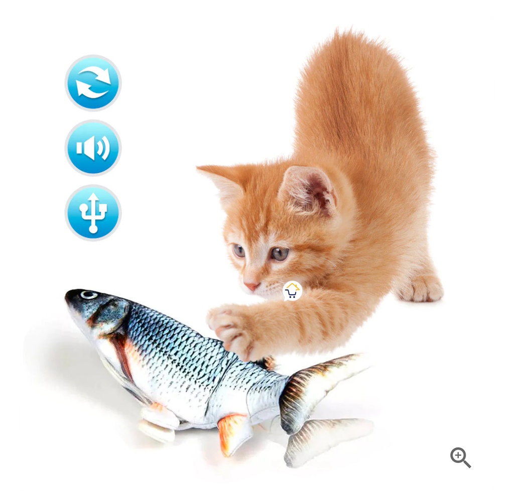 Pez saltarín para Gatitos Tendencia