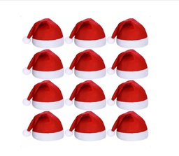 Pack 6 Gorros De Navidad