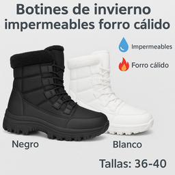 Botas negras Invierno Impermeables